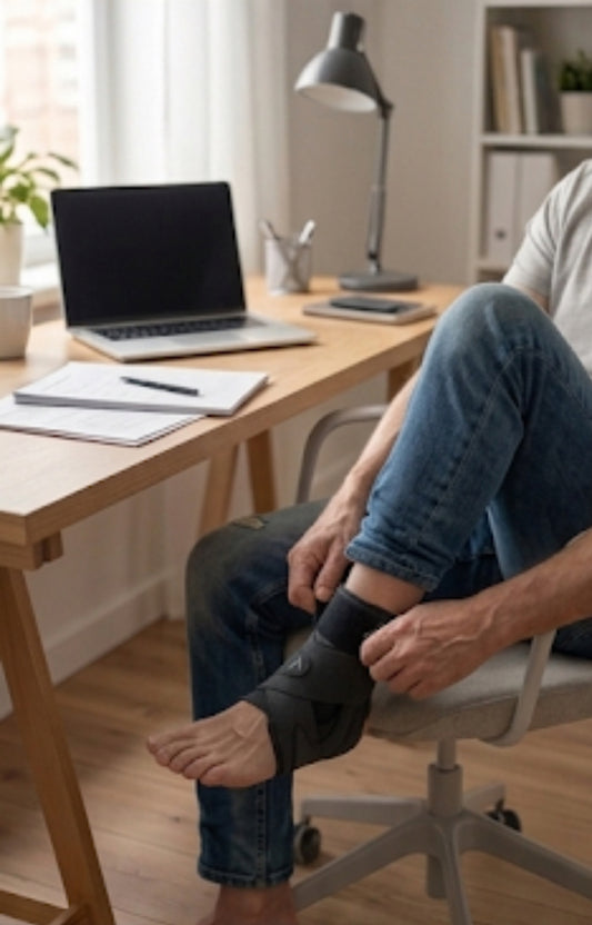 Chevillière de Compression FlexiSoin — Manchon Cheville Anti-Douleur