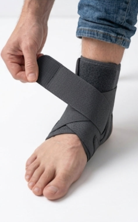 Chevillière de Compression FlexiSoin — Manchon Cheville Anti-Douleur